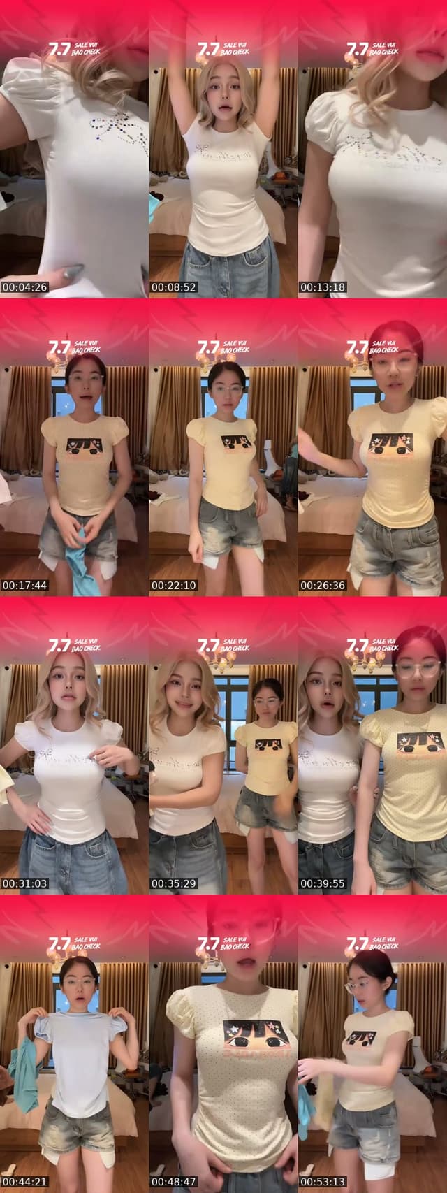 TikTok live: Đồ hè by @duongmydien__