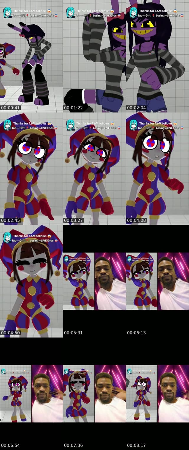 TikTok live: Hi I'm in VRCHAT! by @discorabbitvr1