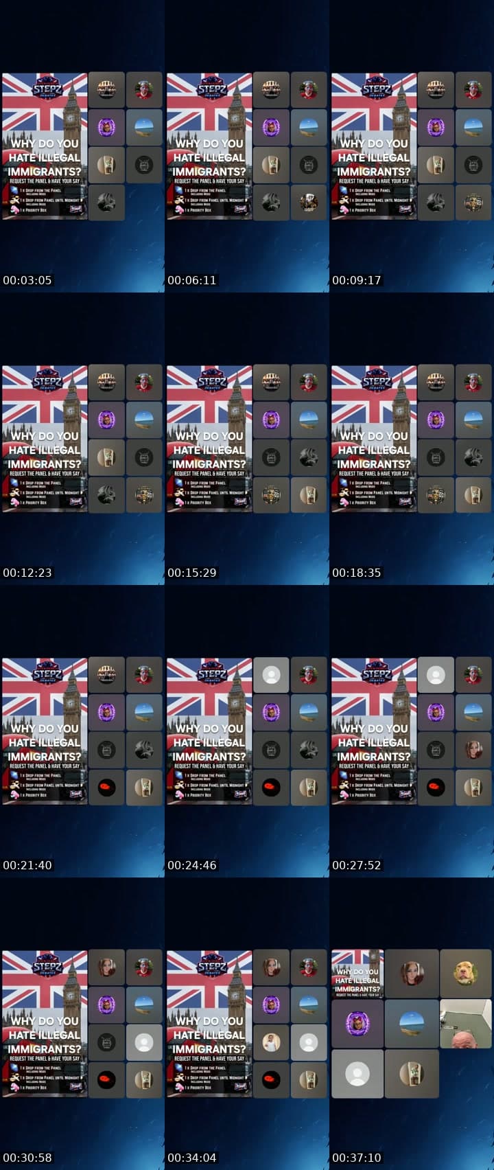 @stepzdebates TikTok live stream
