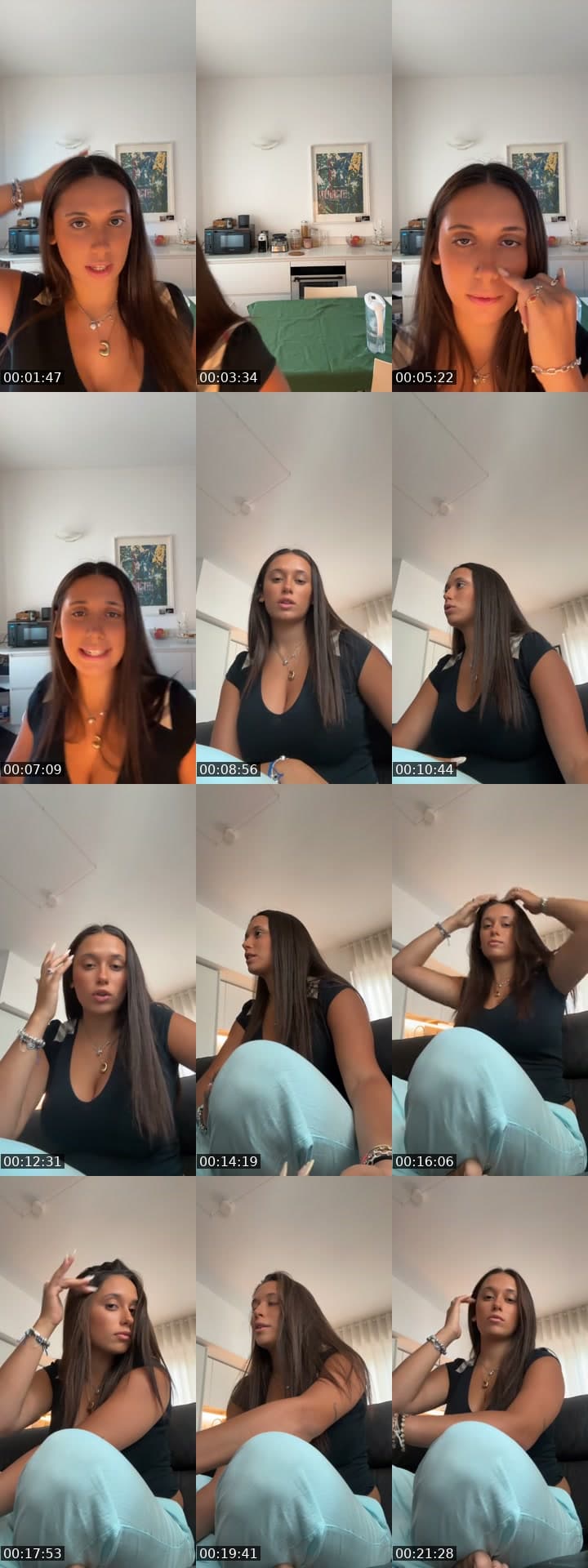 @chloecarnevaletti TikTok live stream