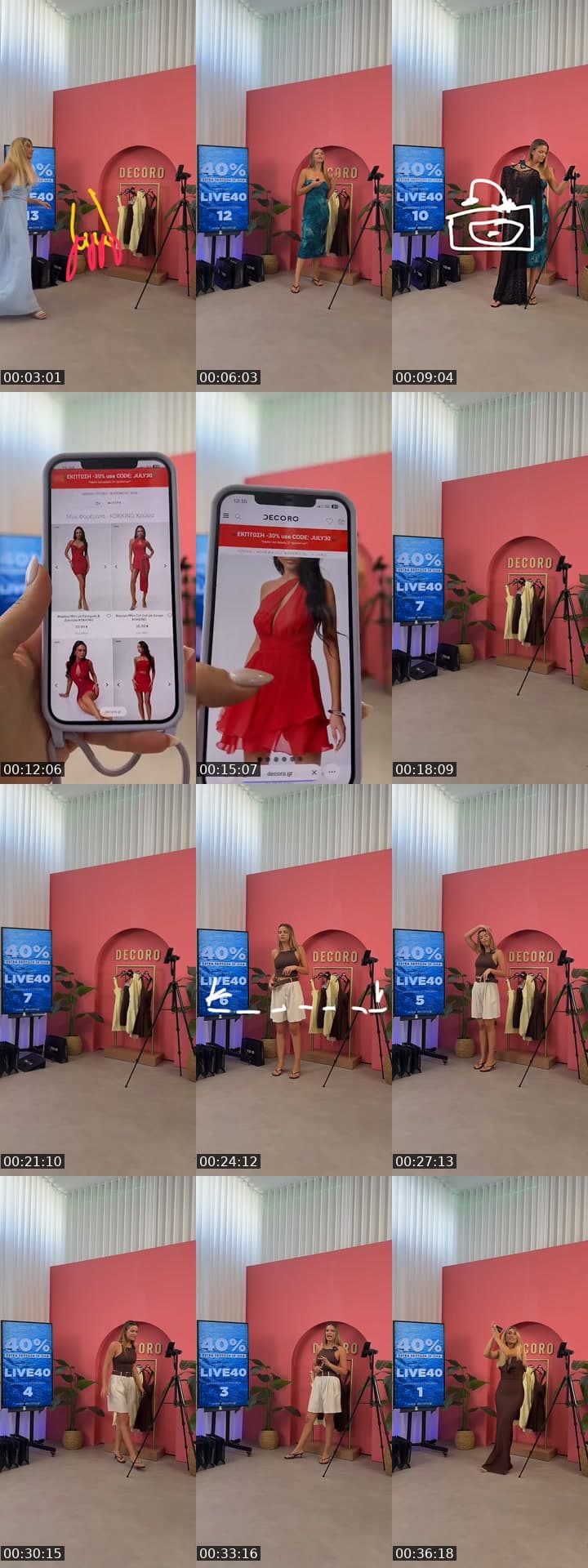@decoro.gr TikTok live stream