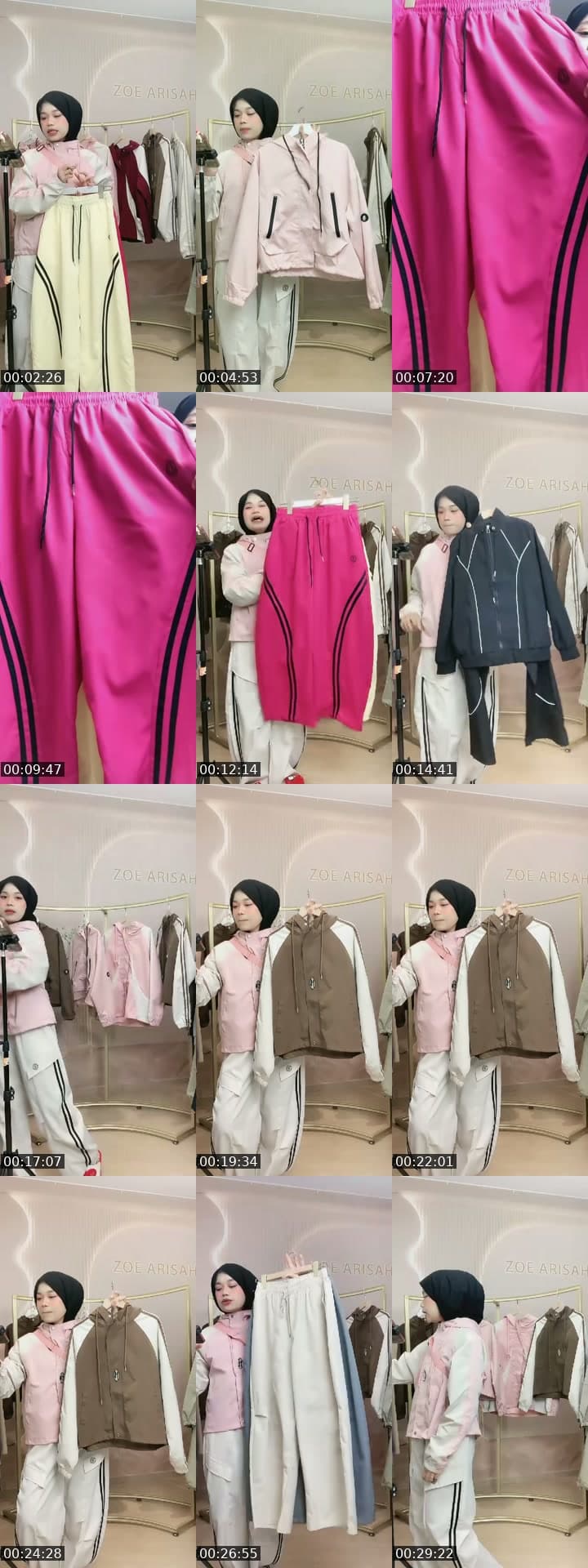 @zaactivewear TikTok live stream