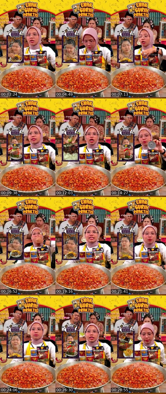 TikTok live: NONTON PILDUN WITH EATSAMBEL🌶😍 by @eatsambel