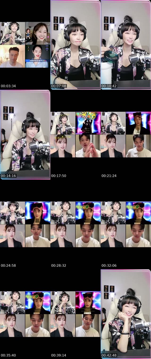 TikTok live: 같이 수다나 ~~💕 by @g_nuna