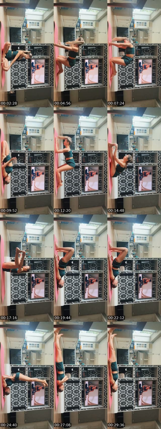 Italy TikTok live: Online Yoga by @viktoriasudomora