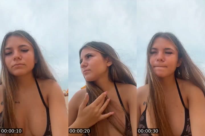 tik tok sono al mare⚠️