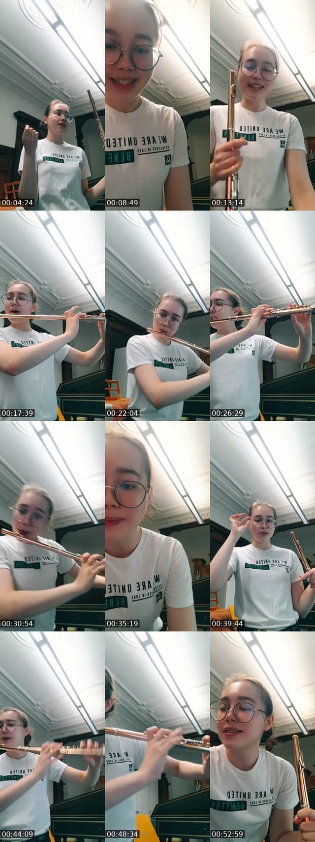 TikTok live: New repertoire readingpractice by @viktoriiafedorova_flute
