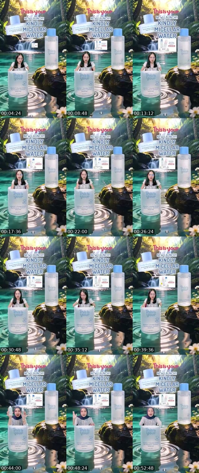 TikTok live: SPECIAL LAUNCH MICELLAR WATER! by @thisisyour.id