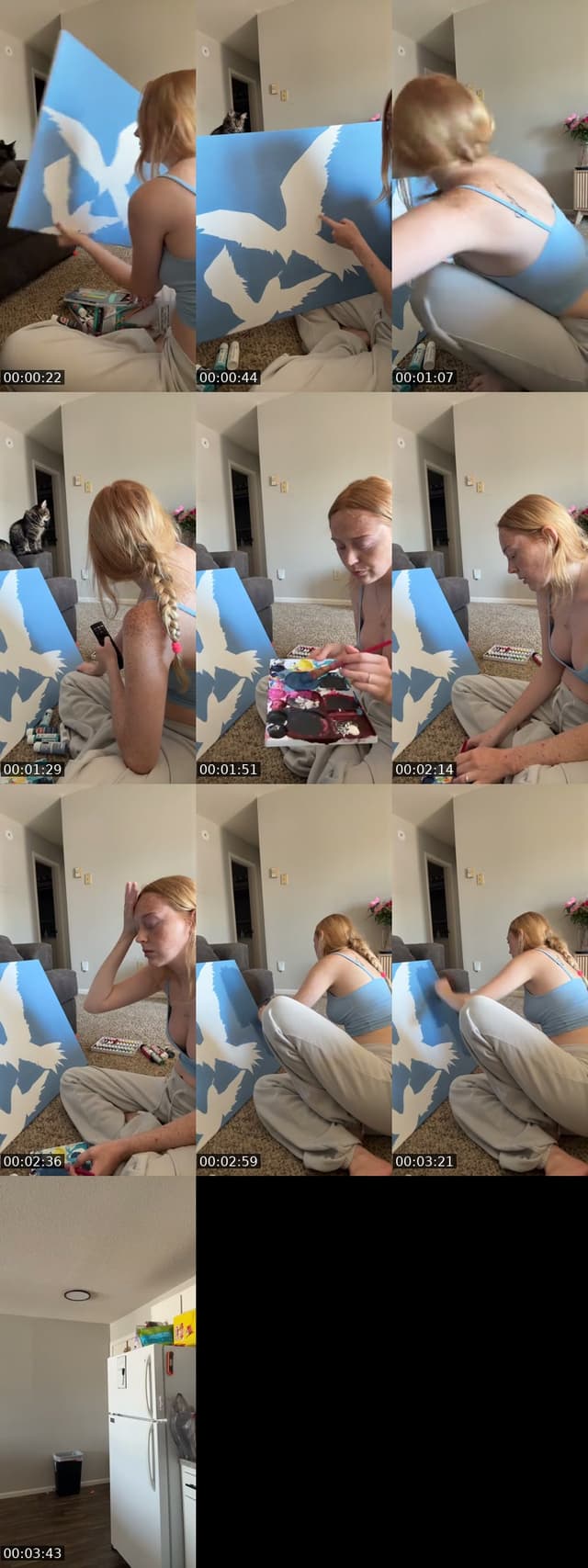 TikTok live: Paint w me 🎨 by @thesophiabradley