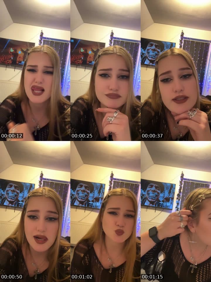 @maydrescherx TikTok live stream