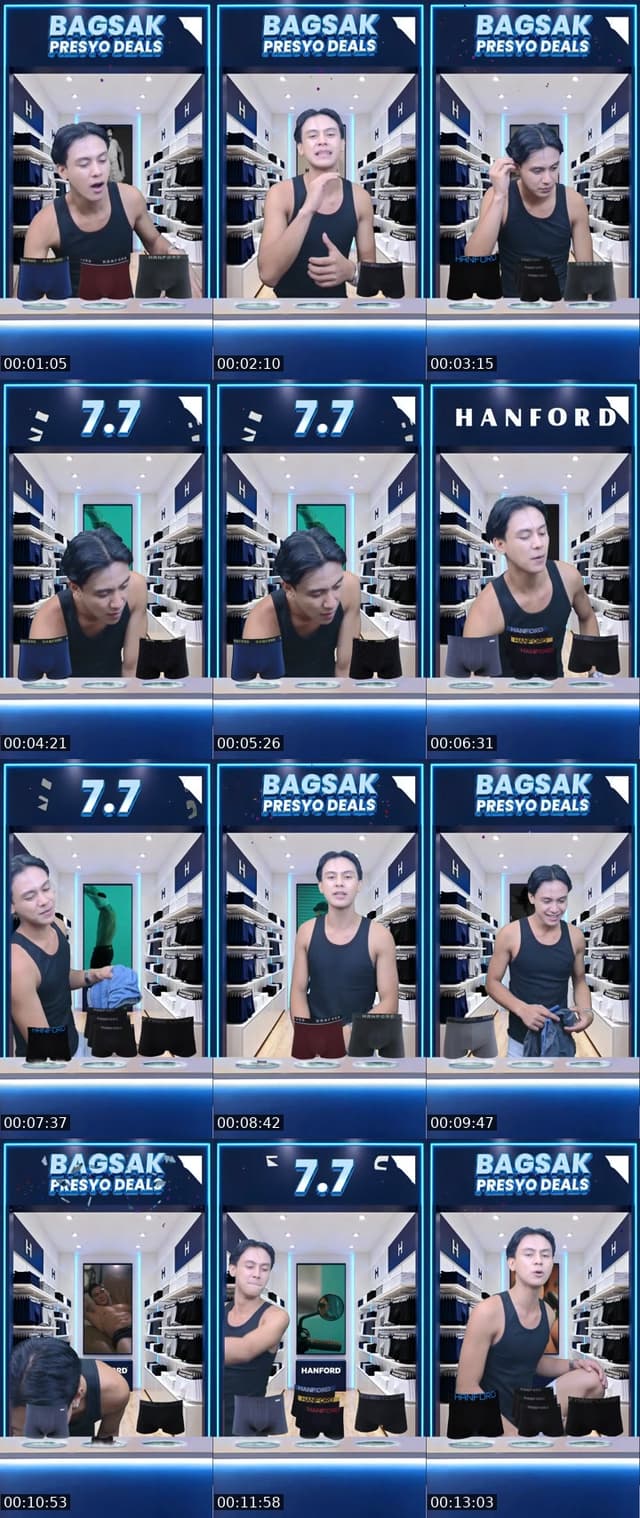 TikTok live: 7.7 BAGSAK PRESYO DEALS!!! by @hanfordph