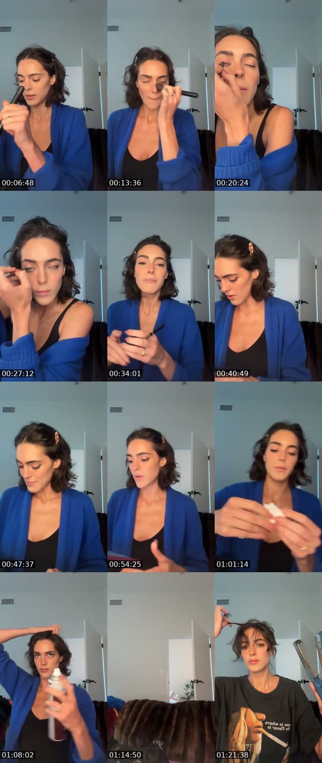 TikTok live: GRWM ✨ by @brookedeighton