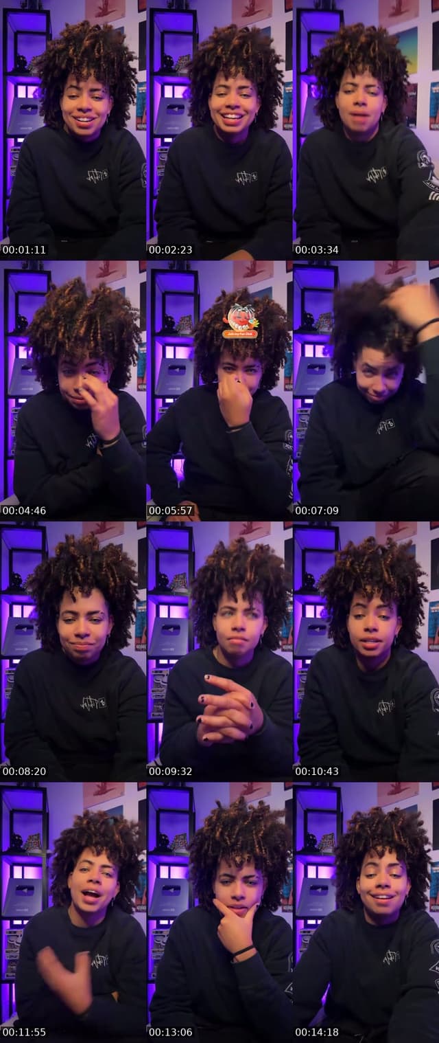 TikTok live: JULY 12TH Bday Live 🖤 by @taylor_thatdancer