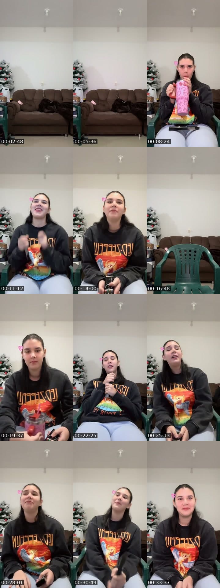 @sanie.luders TikTok live stream