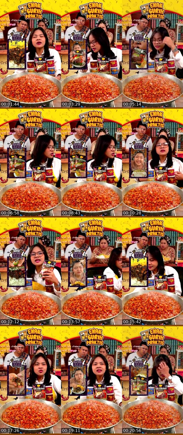 TikTok live: NONTON PILDUN WITH EATSAMBEL🌶😍 by @eatsambel