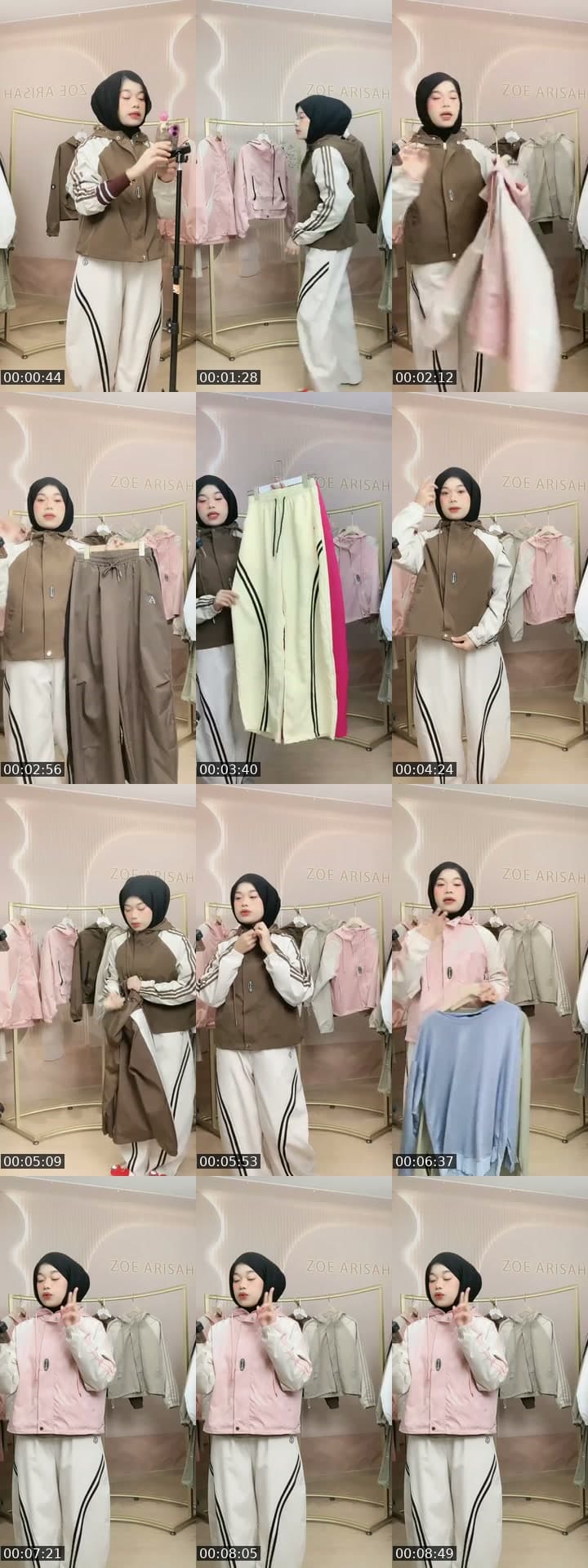 @zaactivewear TikTok live stream