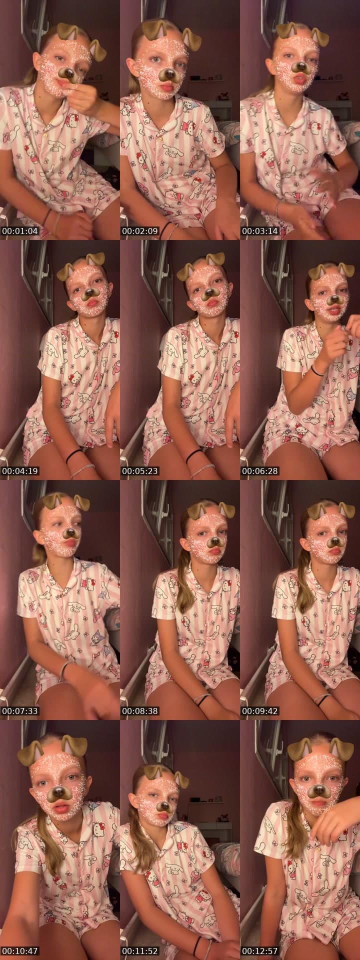 Je note les comptes  TikTok