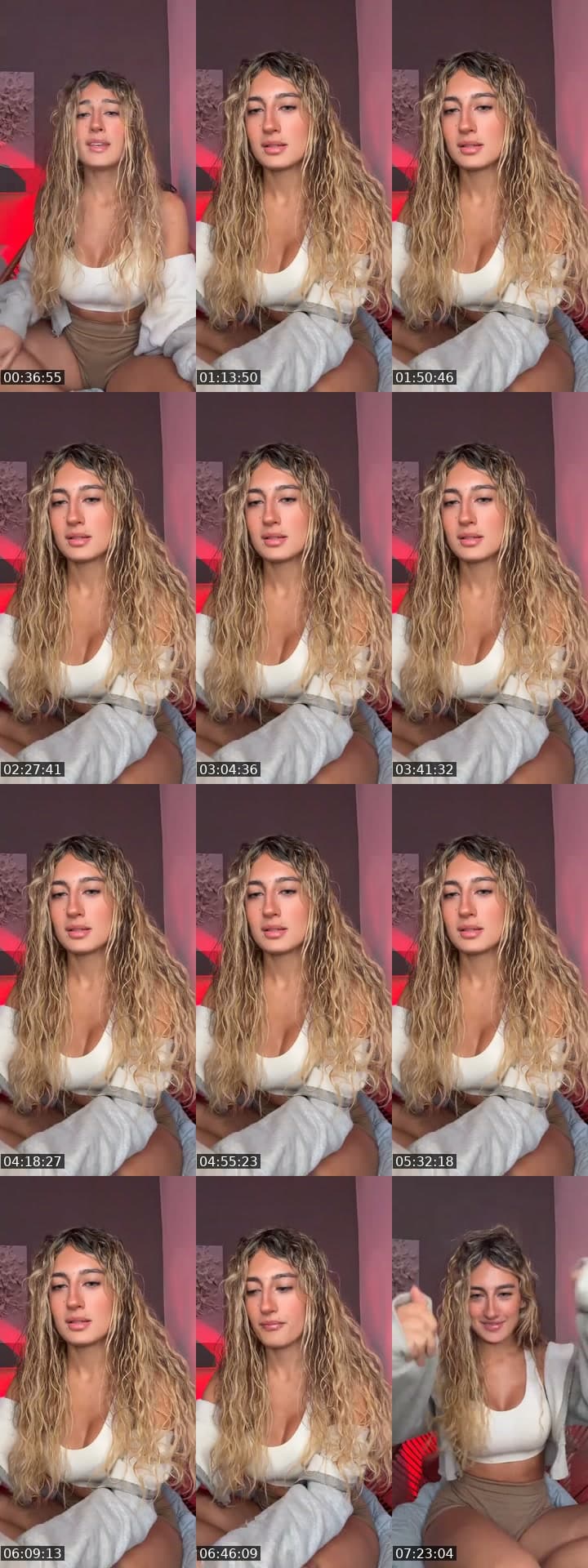 @luxxlaurax TikTok live stream