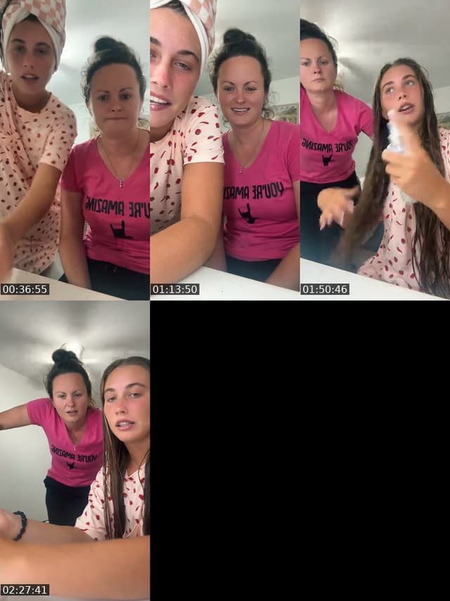 TikTok live: filling gift gal with mom by @secretspamm8888