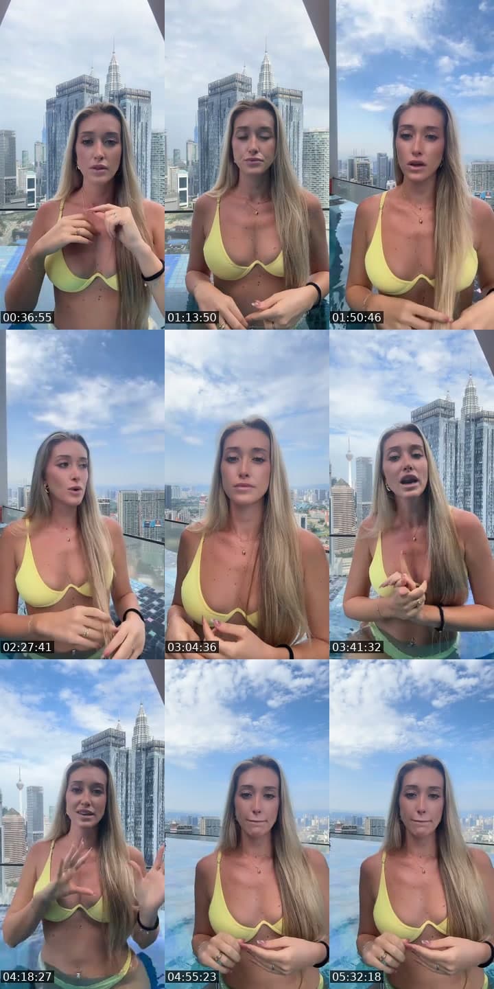 In piscina a Kuala Lumpur