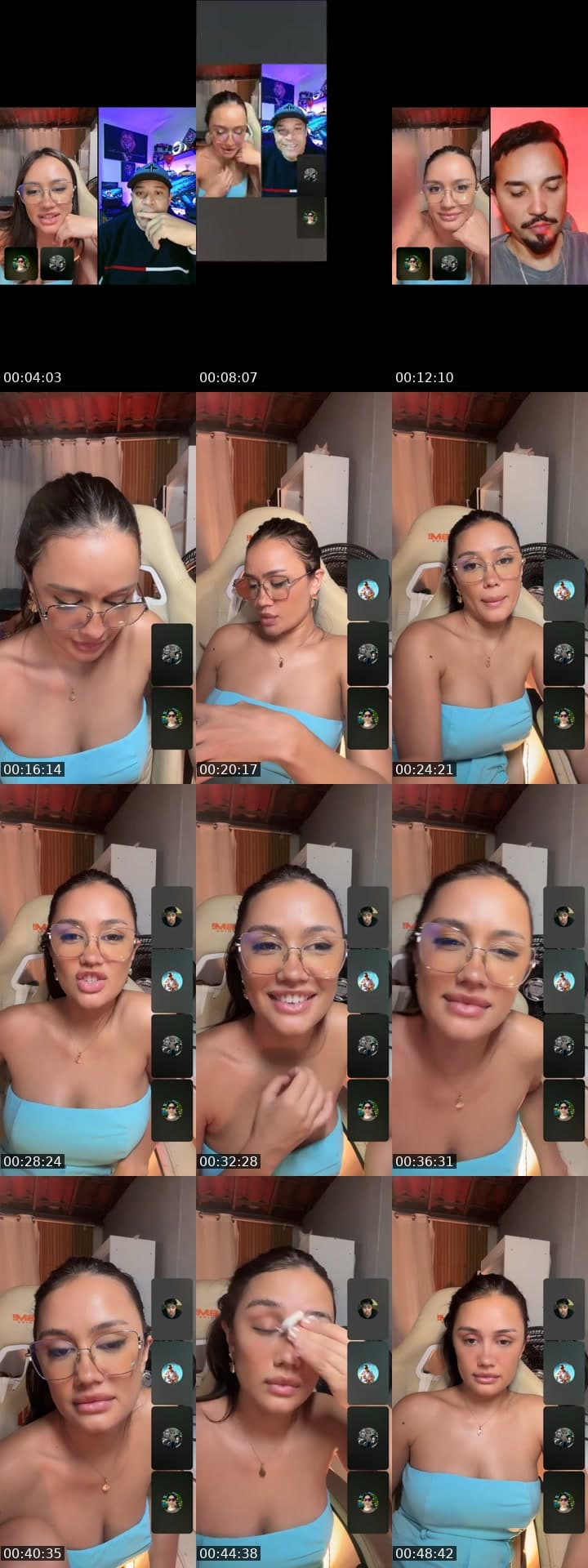 @linyypessoal TikTok live stream