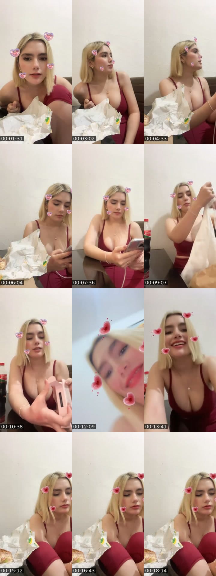 @munecabarbie TikTok live stream