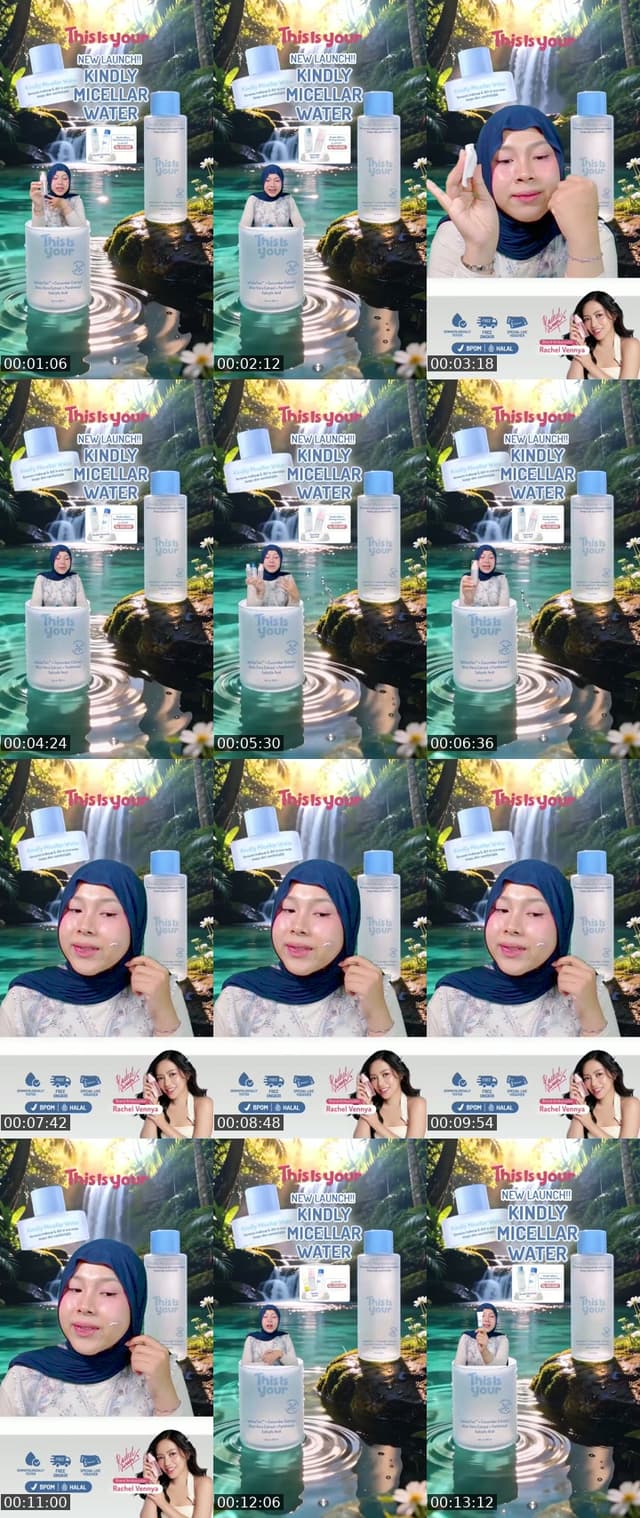 TikTok live: SPECIAL LAUNCH MICELLAR WATER! by @thisisyour.id