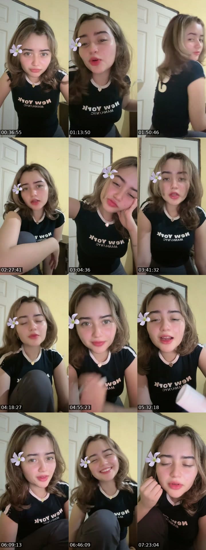 @francellasher TikTok live stream