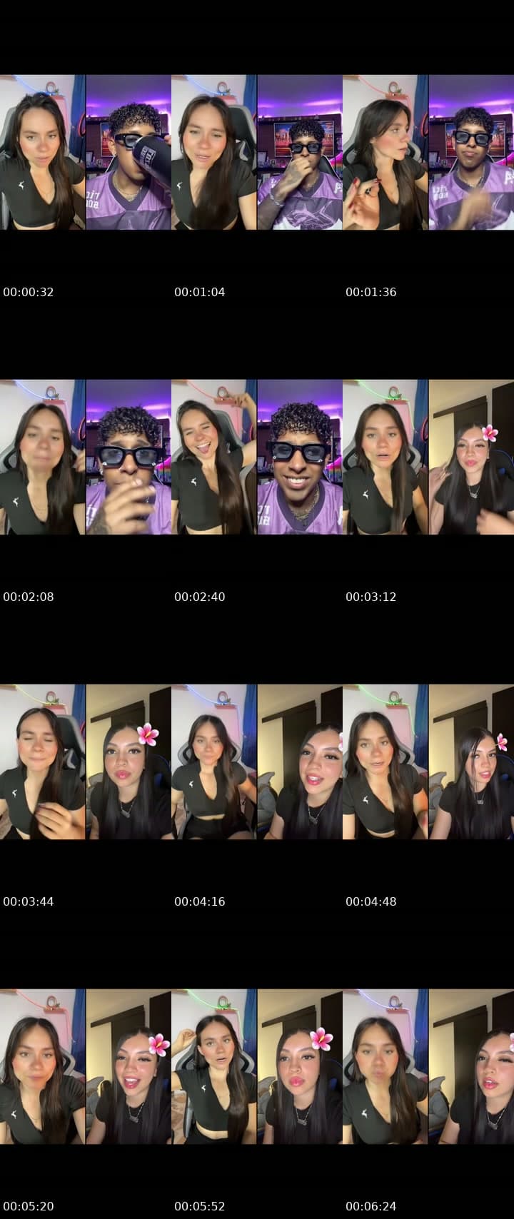 @ana49sanchez TikTok live stream