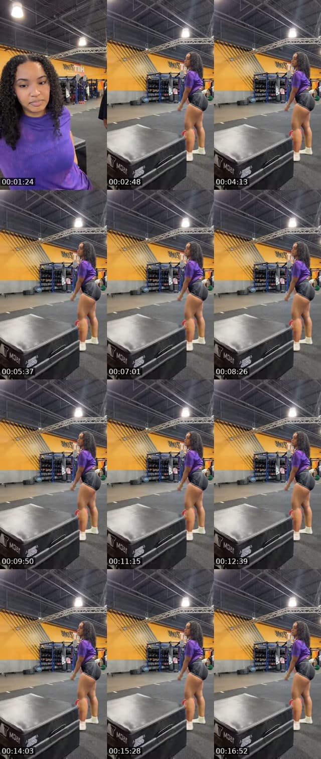 gym session - @ariwitdahoodie