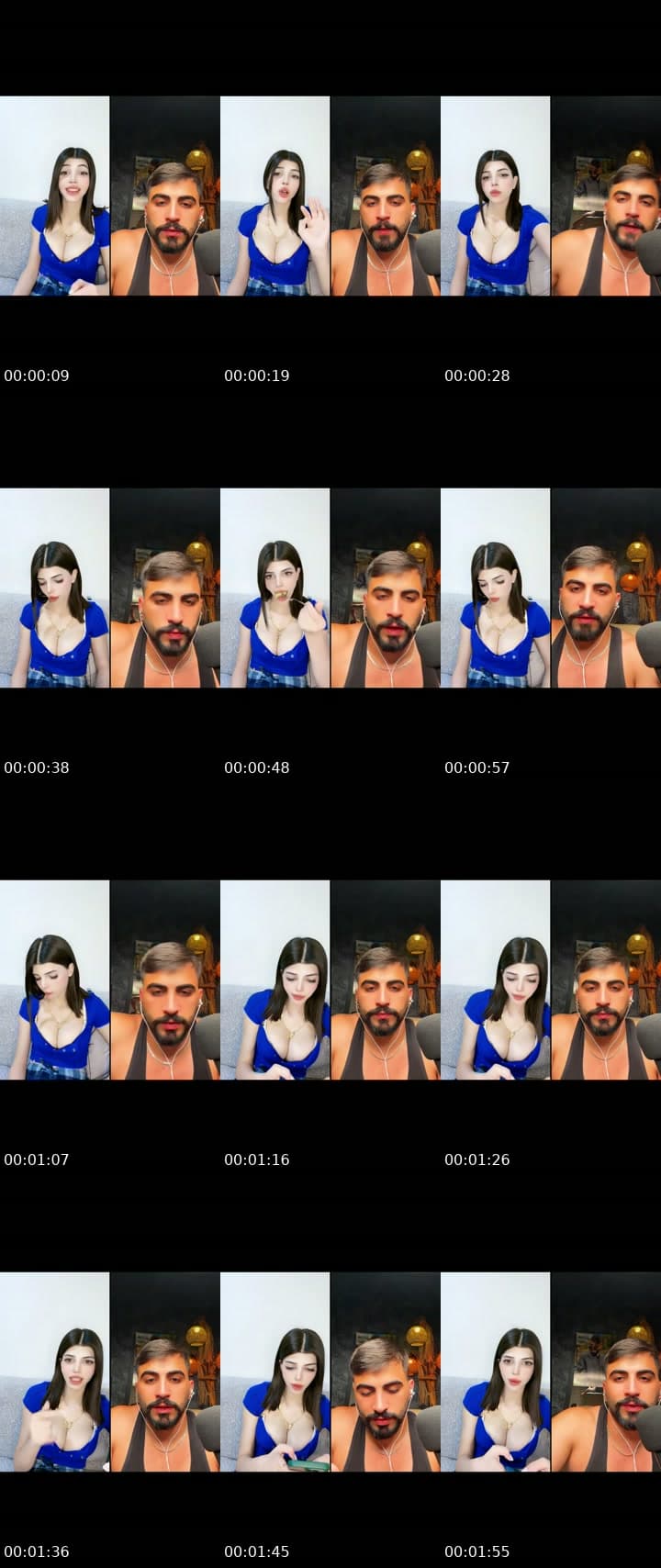 @l.am.ghina4 TikTok live stream
