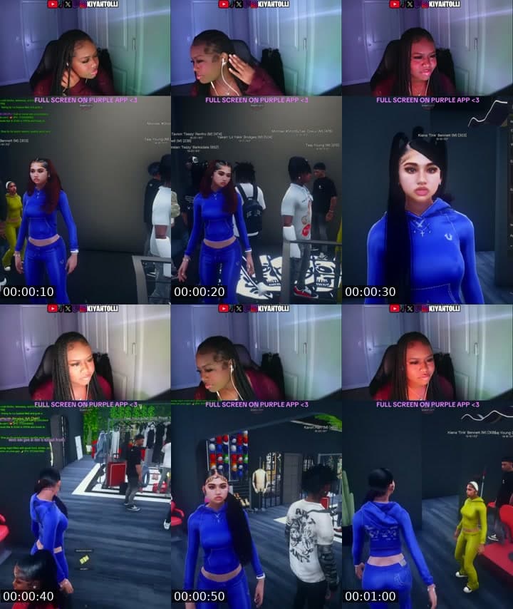 @kiyahtolli TikTok live stream