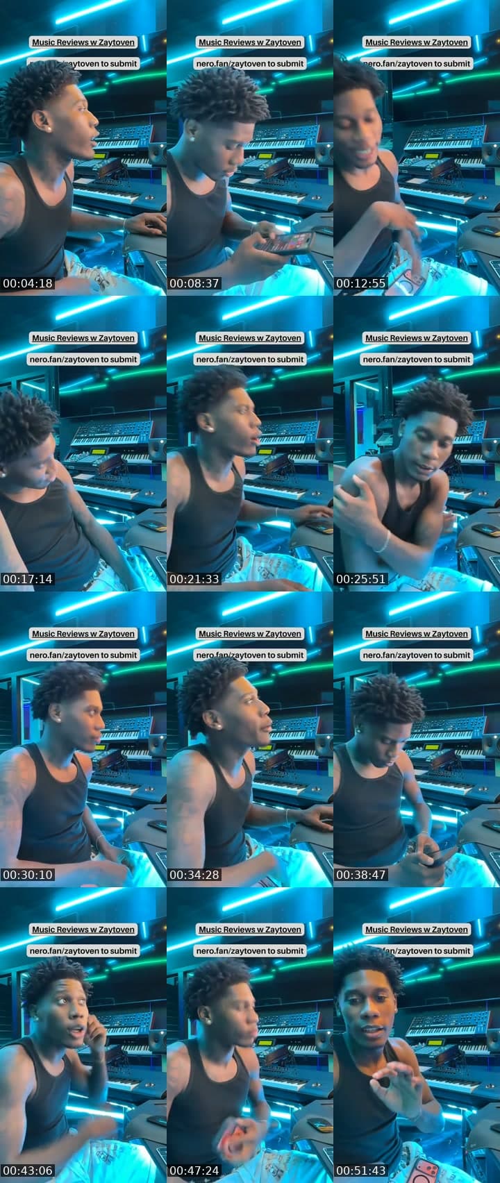 @zaytovenft TikTok live stream