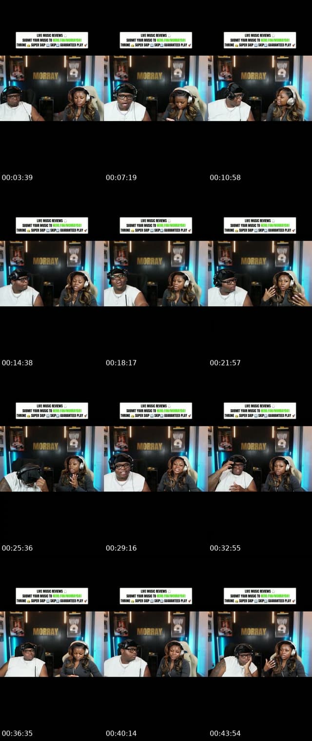TikTok live: Music Reviews by @morrayda1