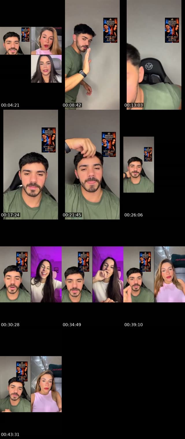 Brazil TikTok live: 👉🏻✨👈🏻🇧🇷🇺🇸 by @ismaelmeendes