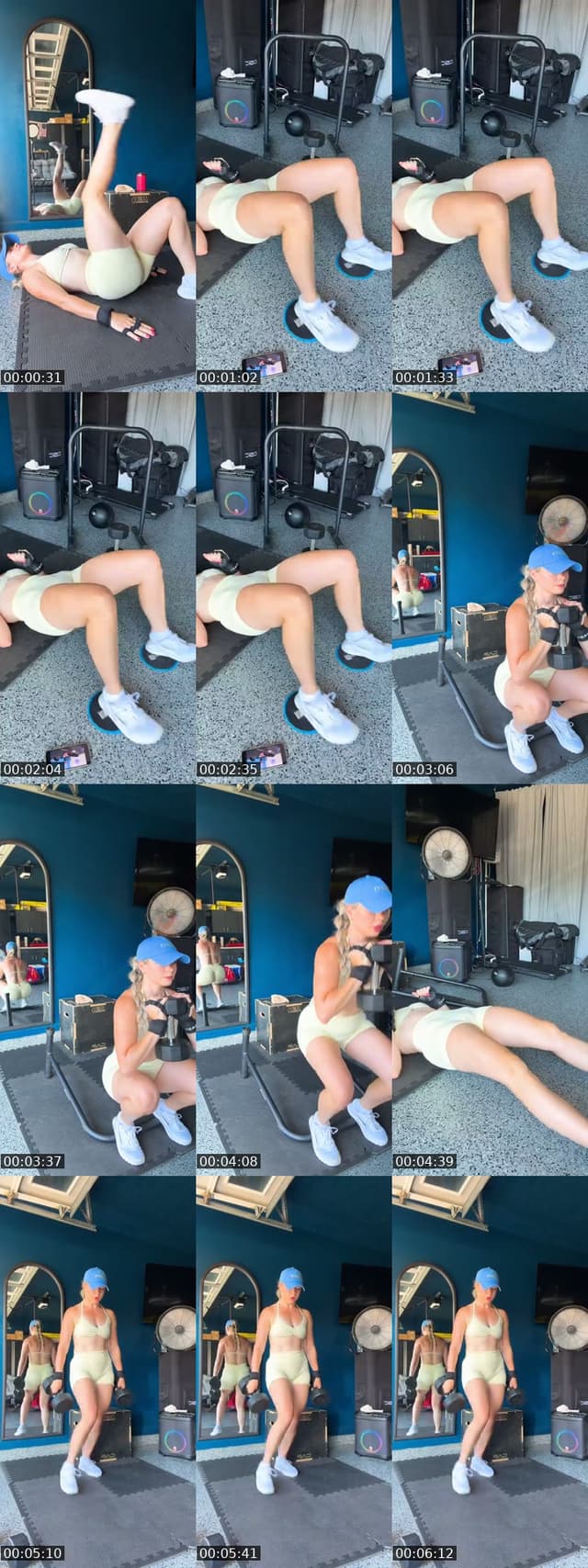 TikTok live: Leg day by @zandra.fitness