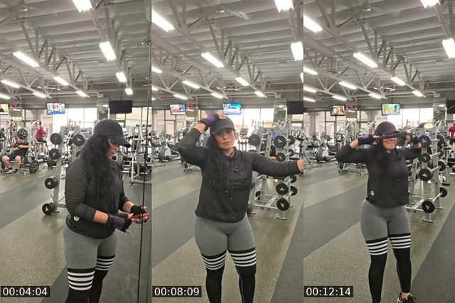 TikTok live: workout with me   ☺️ 💕 by @fit_mom2929
