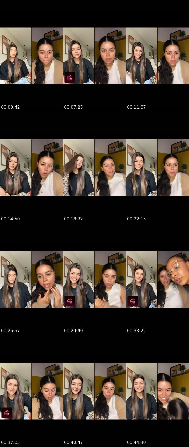 @sara_correas TikTok live stream