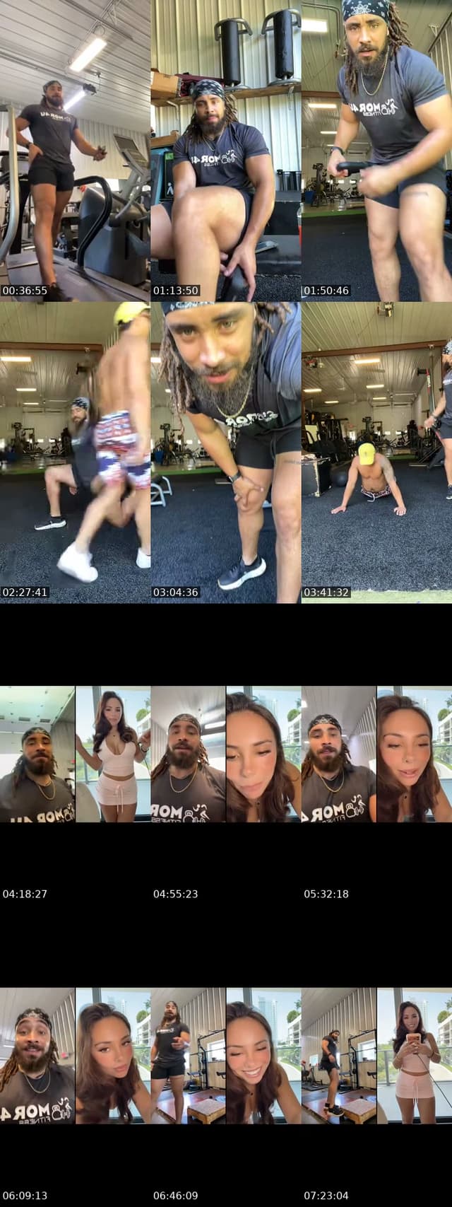 TikTok live: Leg Day!!! by @mor4u_heem