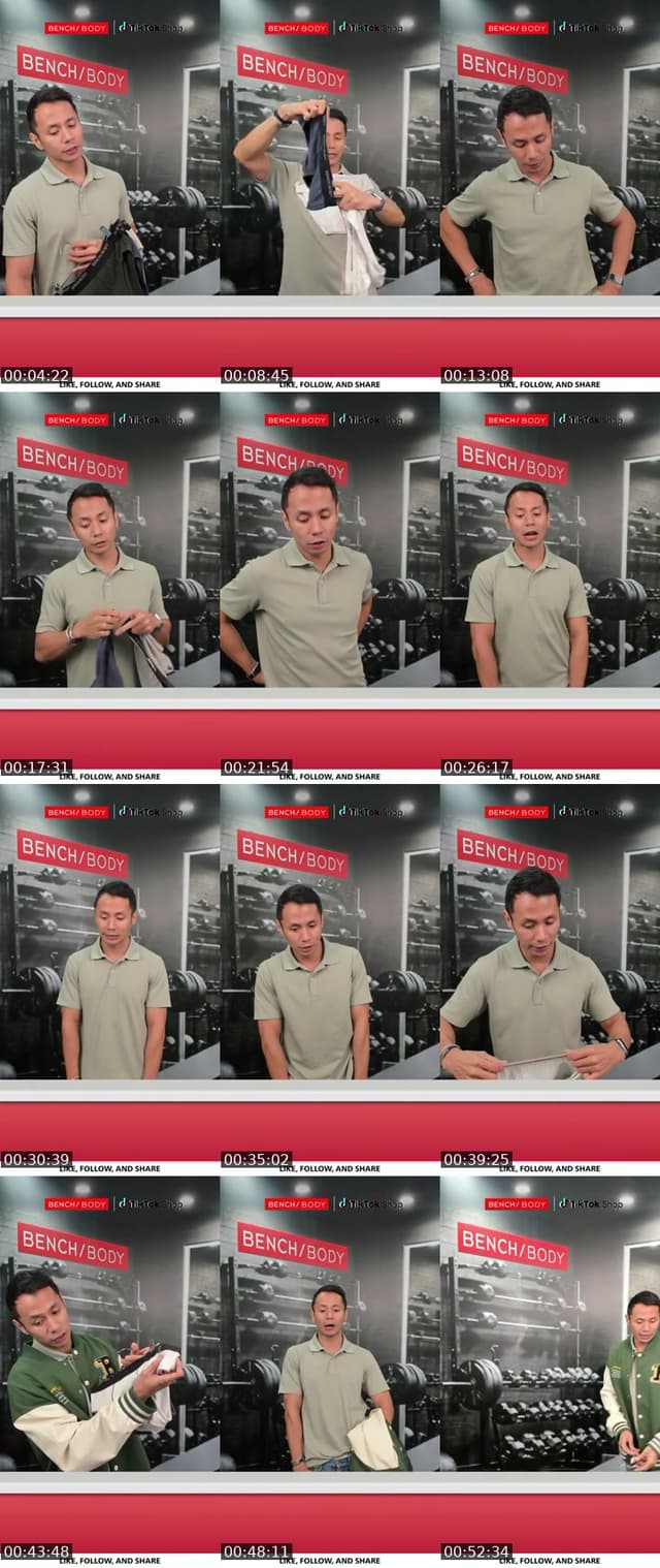 Philippines TikTok live: Bench Body Essentials LIVE by @benchbody.ph