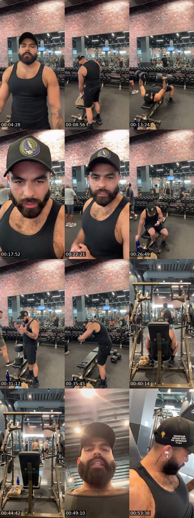 TikTok live: Hit chest with me 🐻 by @lozanowins