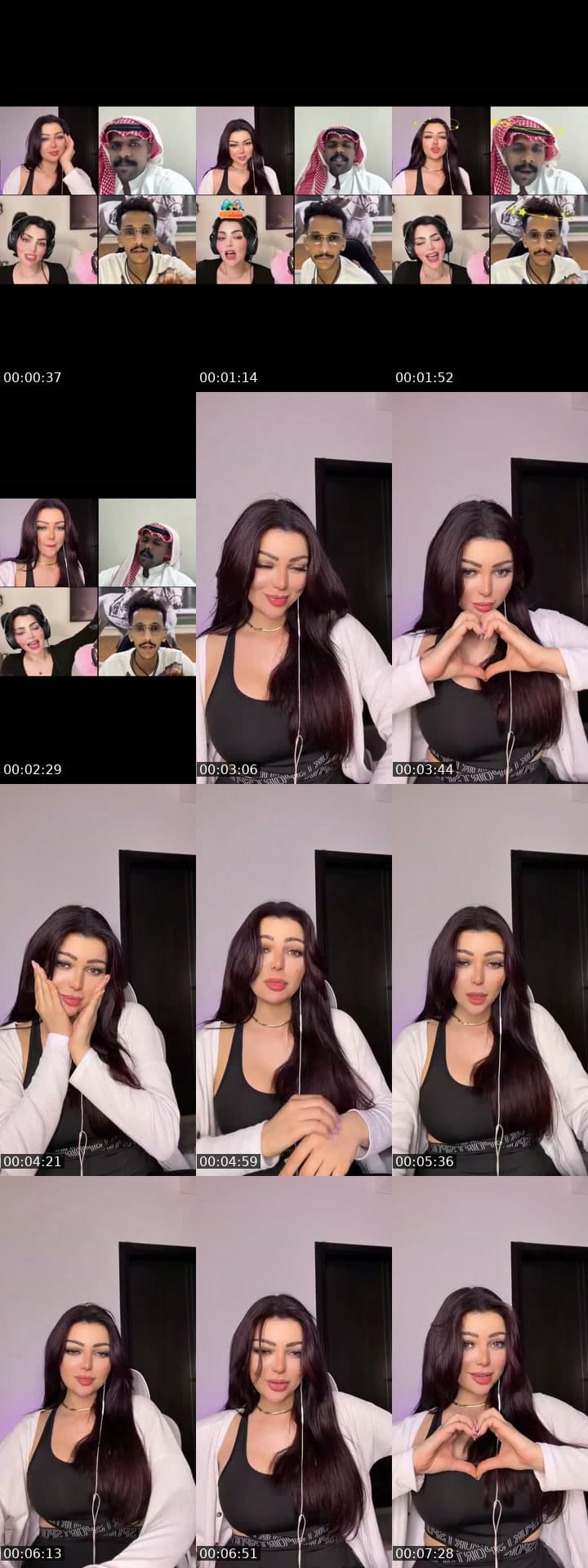 @roula_mansourr TikTok live stream