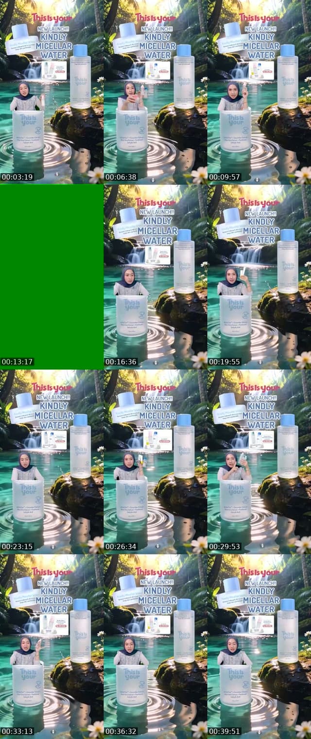 TikTok live: SPECIAL LAUNCH MICELLAR WATER! by @thisisyour.id