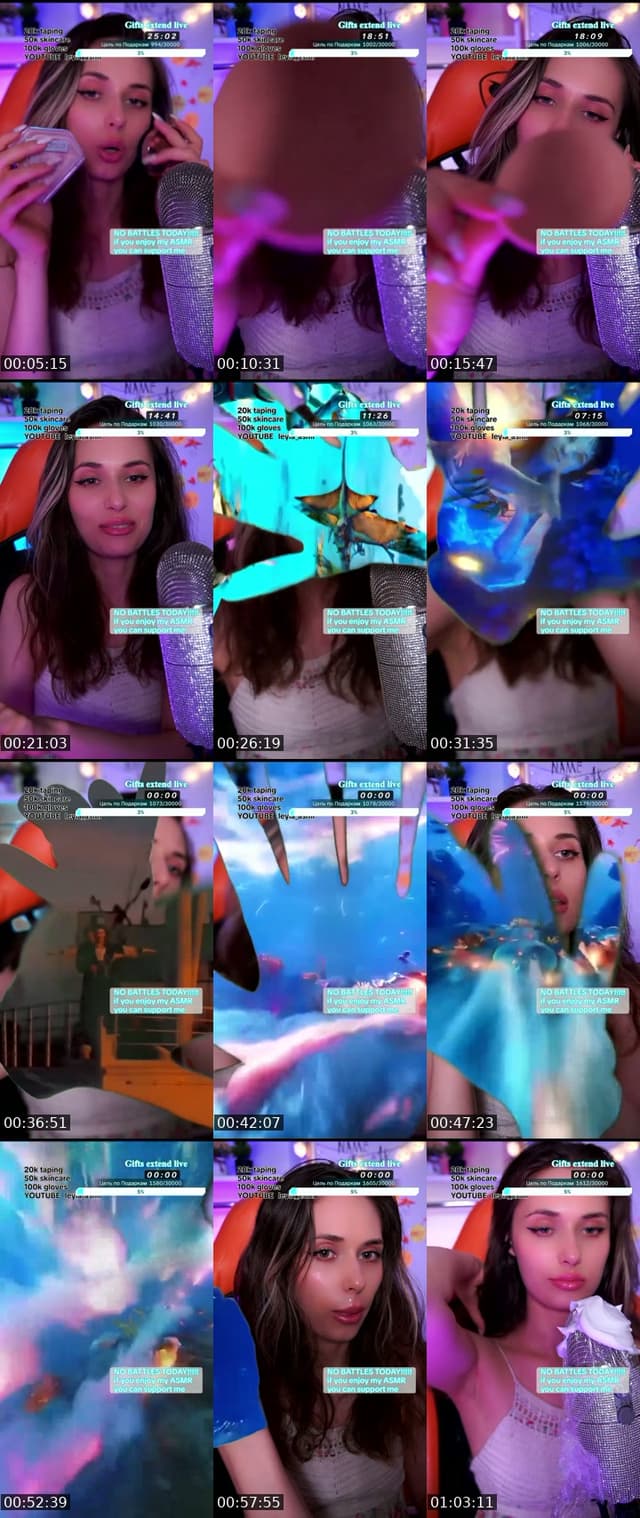 TikTok live: Breathe.listen.stay.ASMR 🤗 by @leyla_asmr5