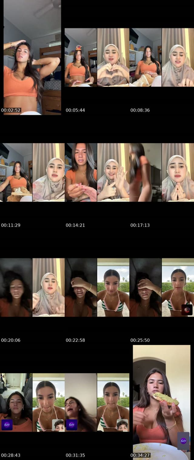 TikTok live: chill with me RN by @mariatenielsen