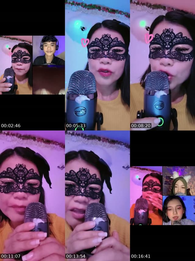 TikTok live: ASMR by @asmr.nancy2