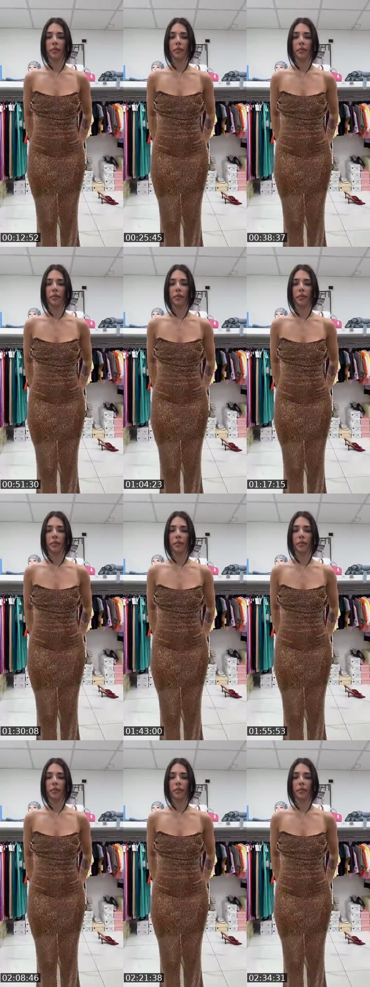 @luisaabbigliamento TikTok live stream