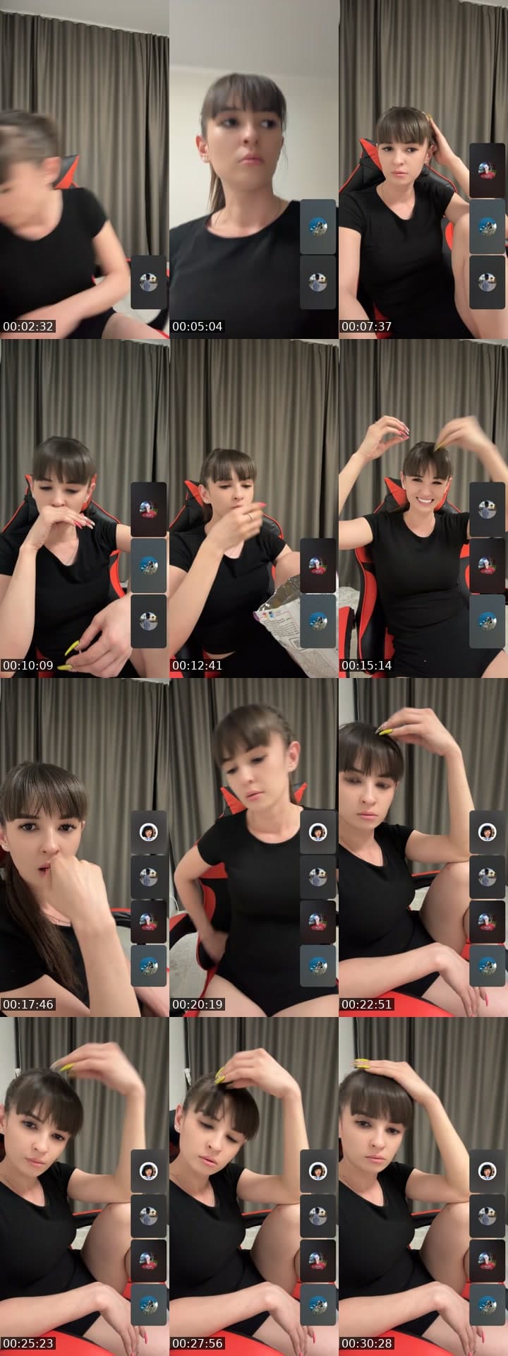 @asselmaltceva TikTok live stream