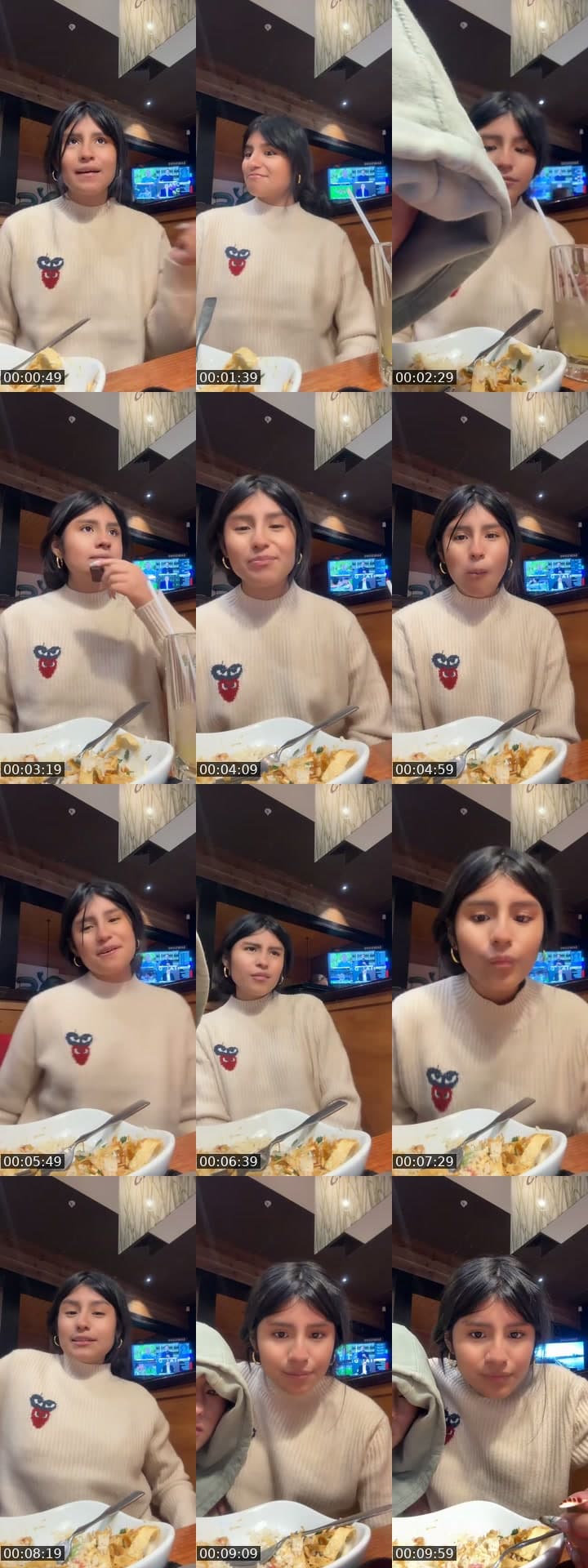 @milencazerafina TikTok live stream