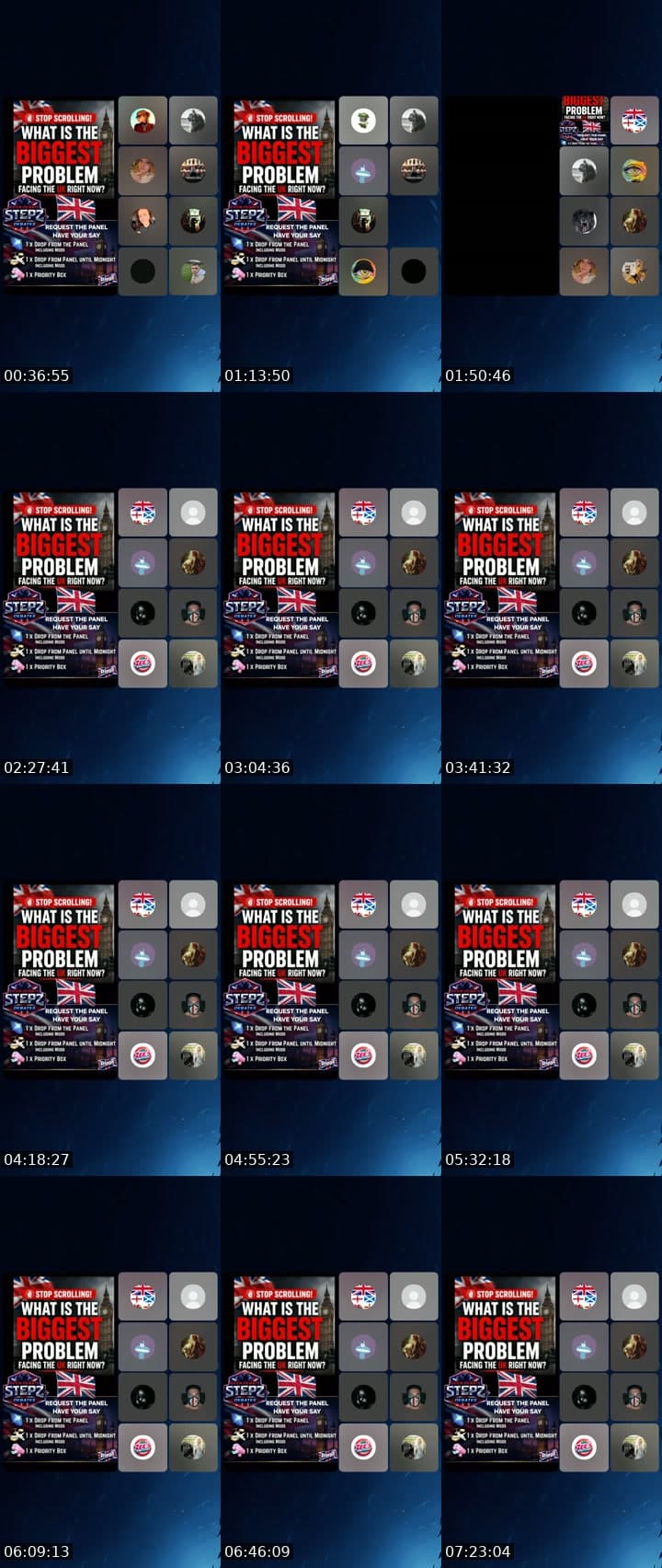 @stepzdebates TikTok live stream